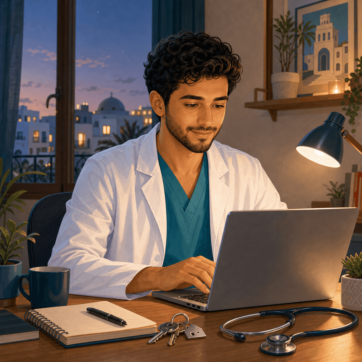 Médecins résidents qui s’entraident